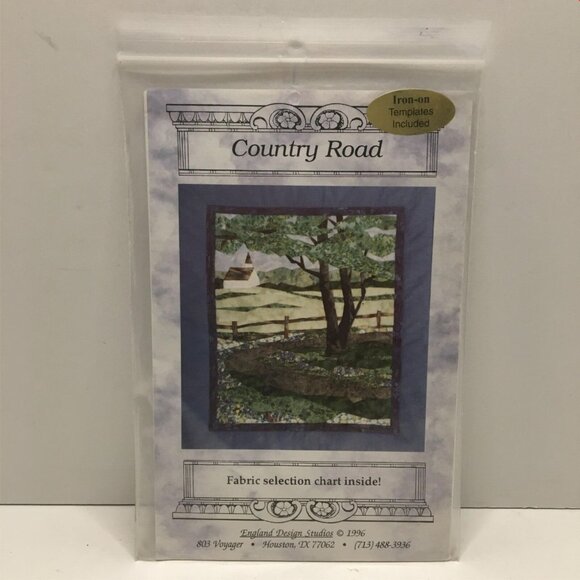 Vintage England Design Studio Country Road Sewing Pattern Uncut 1996 - Picture 1 of 3